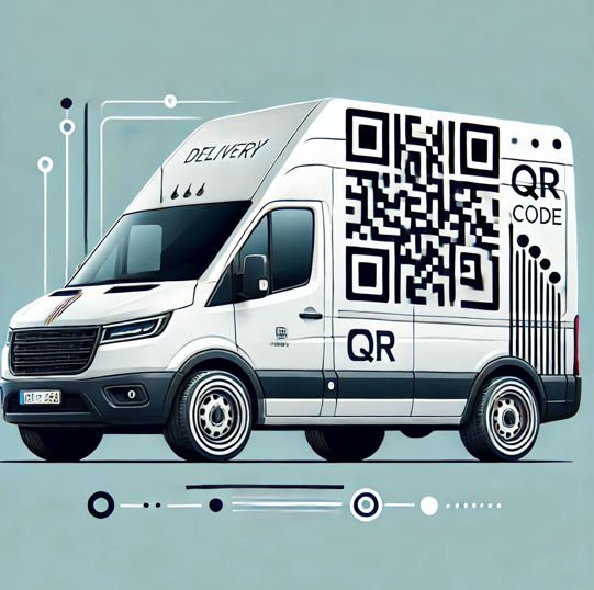 QR Code on Vehicle